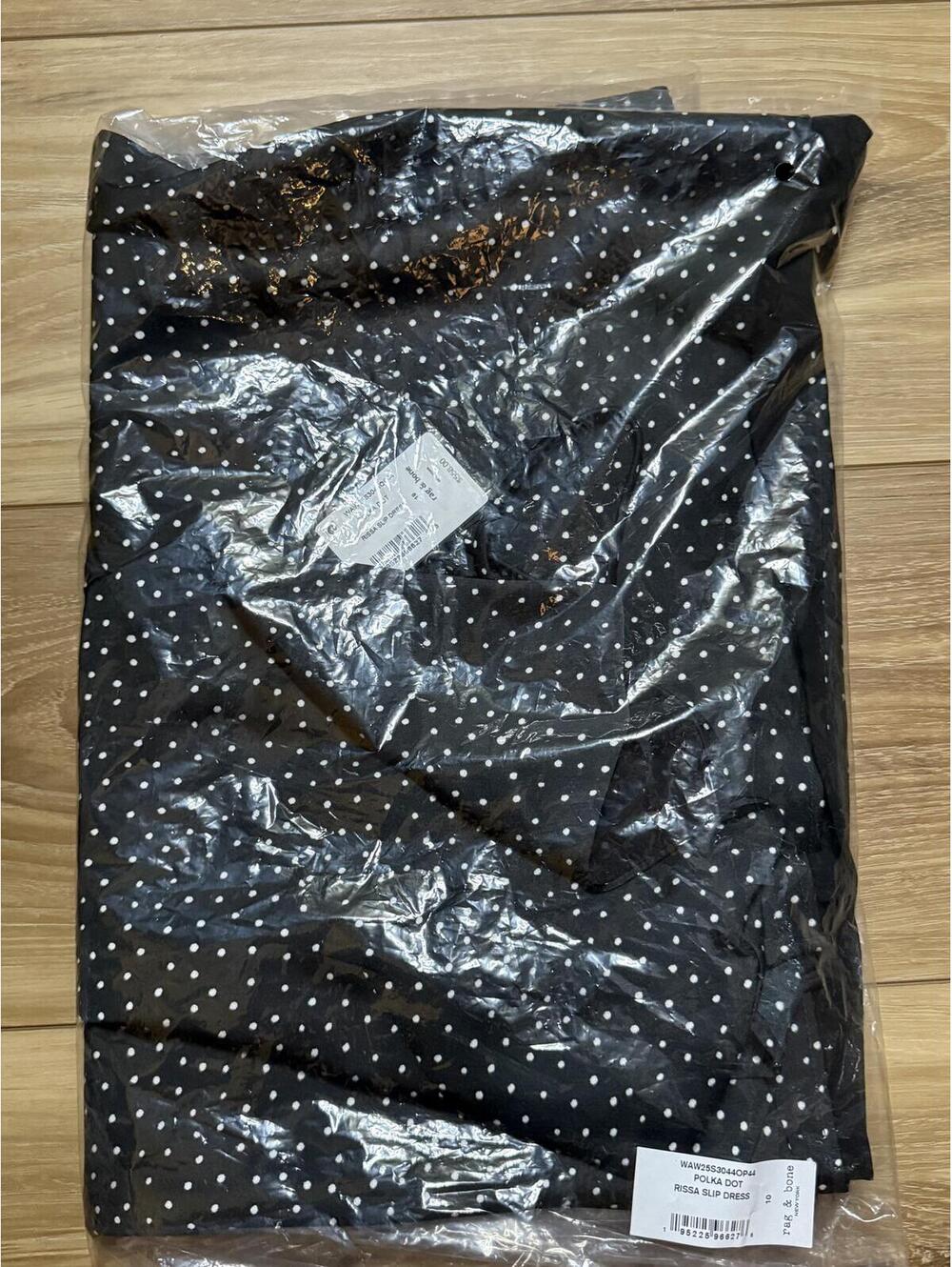 NWT! rag & bone Rissa Slipdress in Polka Dot Size 10 - Picture 5 of 6